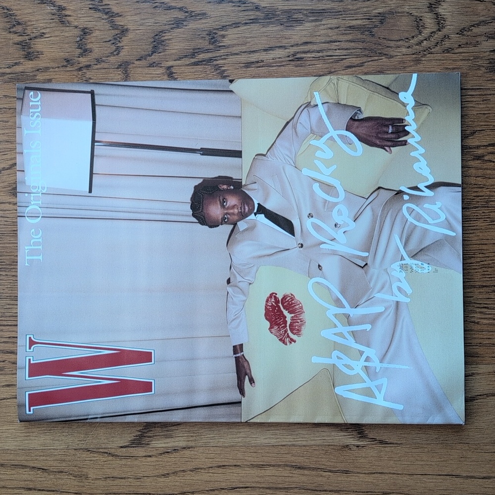 W Magazine The Originals Issue A$AP Rocky By Rihanna Volume Five 2024